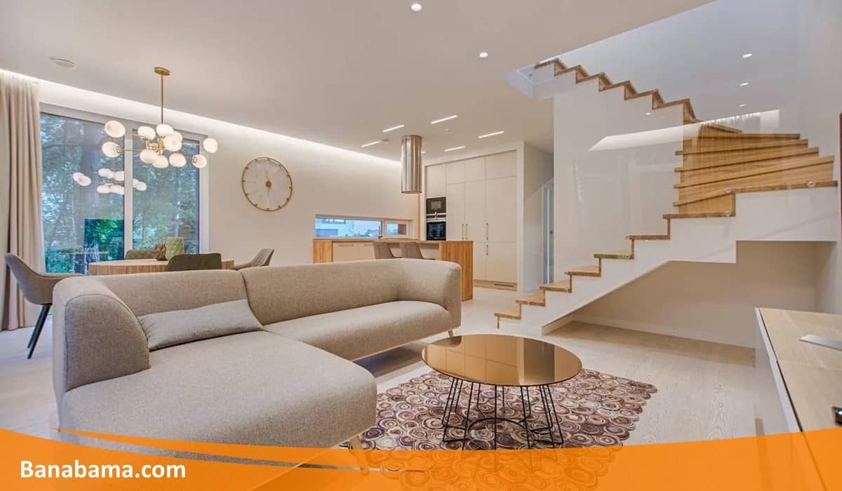 محل قرارگیری پله‌ها