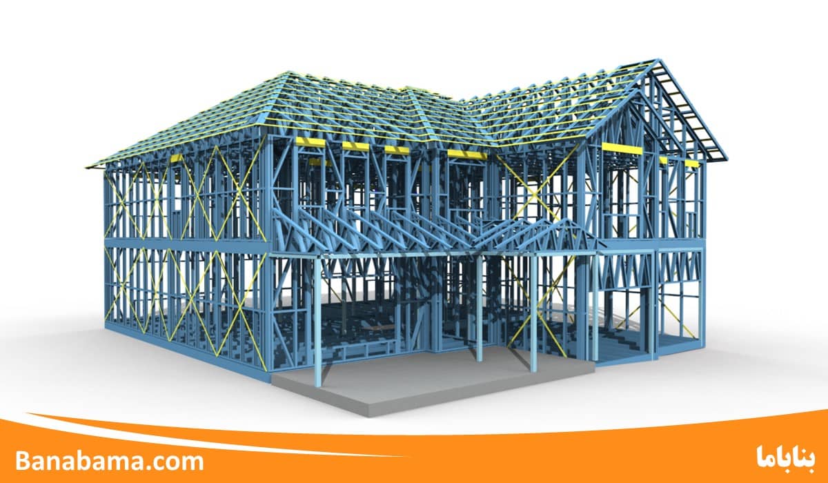ملاحظات فنی و مهندسی سازه LSF