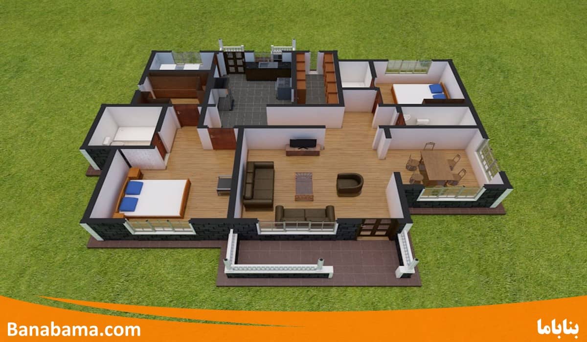 چالش های طراحی ساختمان دو خوابه