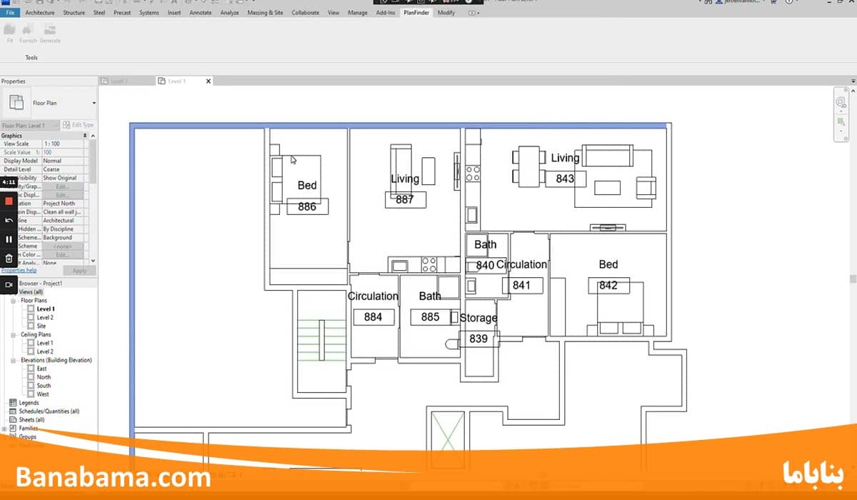 طراحی پلان خانه با هوش مصنوعی PlanFinder AI