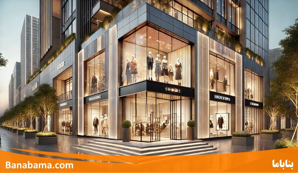 نمای فروشگاه پوشاک