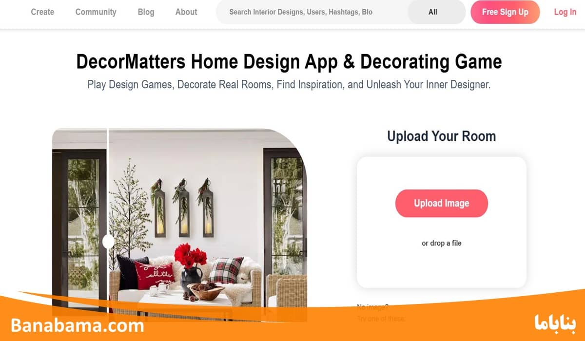 طراحی دکوراسیون داخلی با هوش مصنوعی DecorMatters