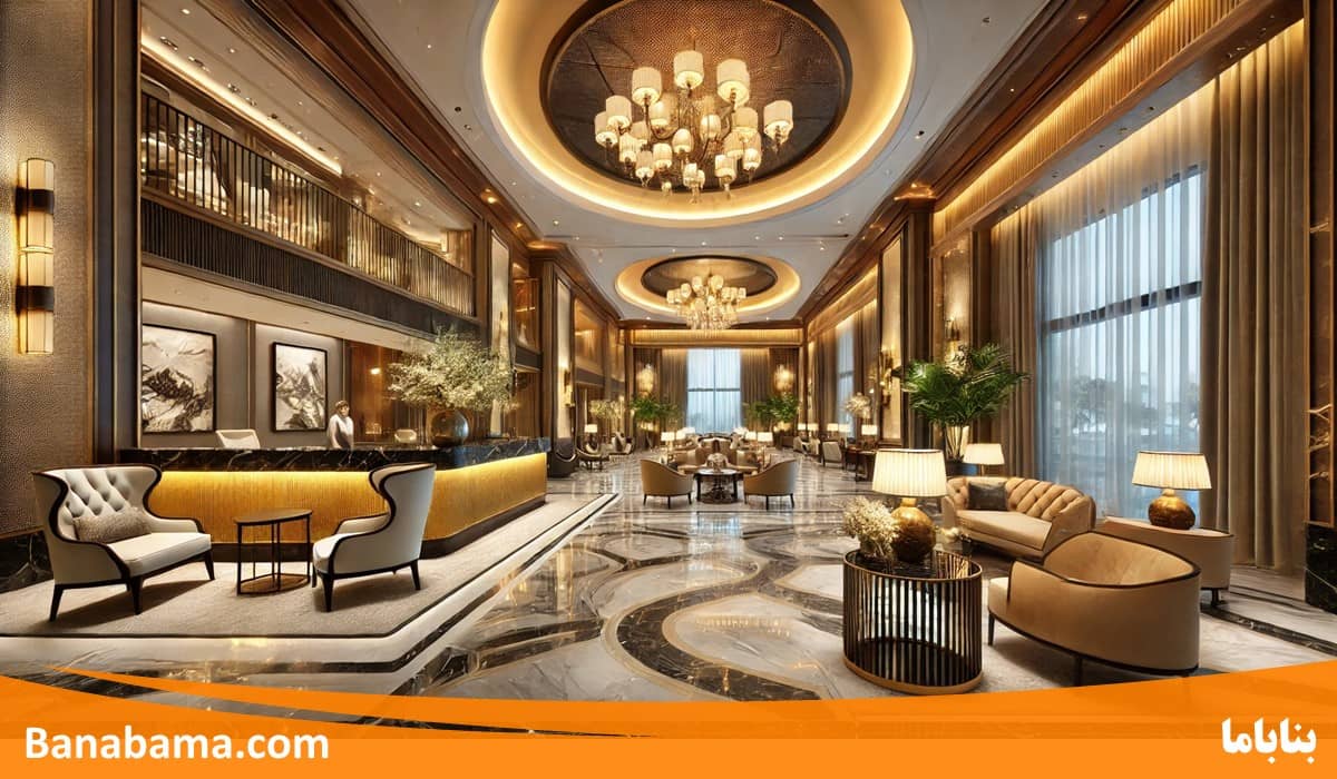 طراحی دکوراسیون داخلی هتل با هوش مصنوعی